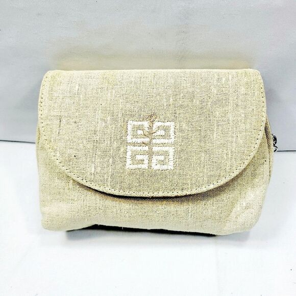 Givenchy Canvas Leather Clutch Bag - Picture 1 of 6